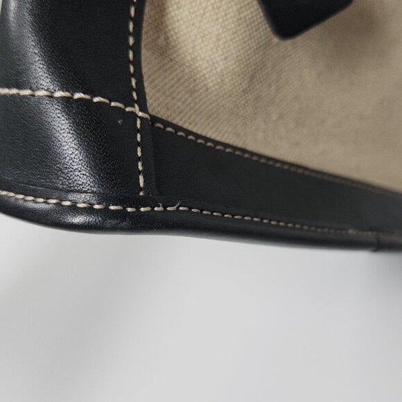 Vintage Coach Canvas & Leather Mini Shoulder Bag #6115 - Picture 8 of 9